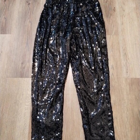 Francesca's Sequins Pants NWOT!!!!!! - Picture 1 of 3